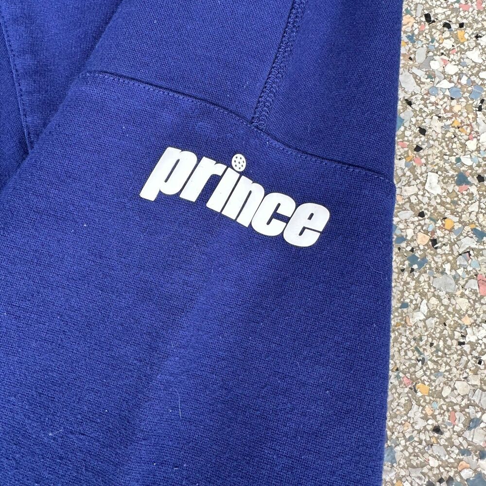 Prince Mens Blue Drawstring Pants size XL Tennis Preloved Heavy Duty